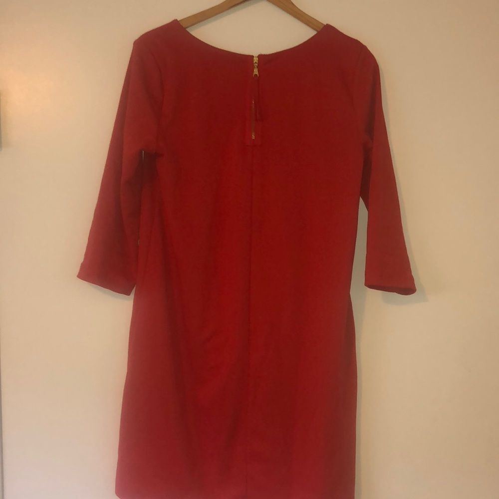 Cute Red Winter/Spring Dress - Picture 3 of 5